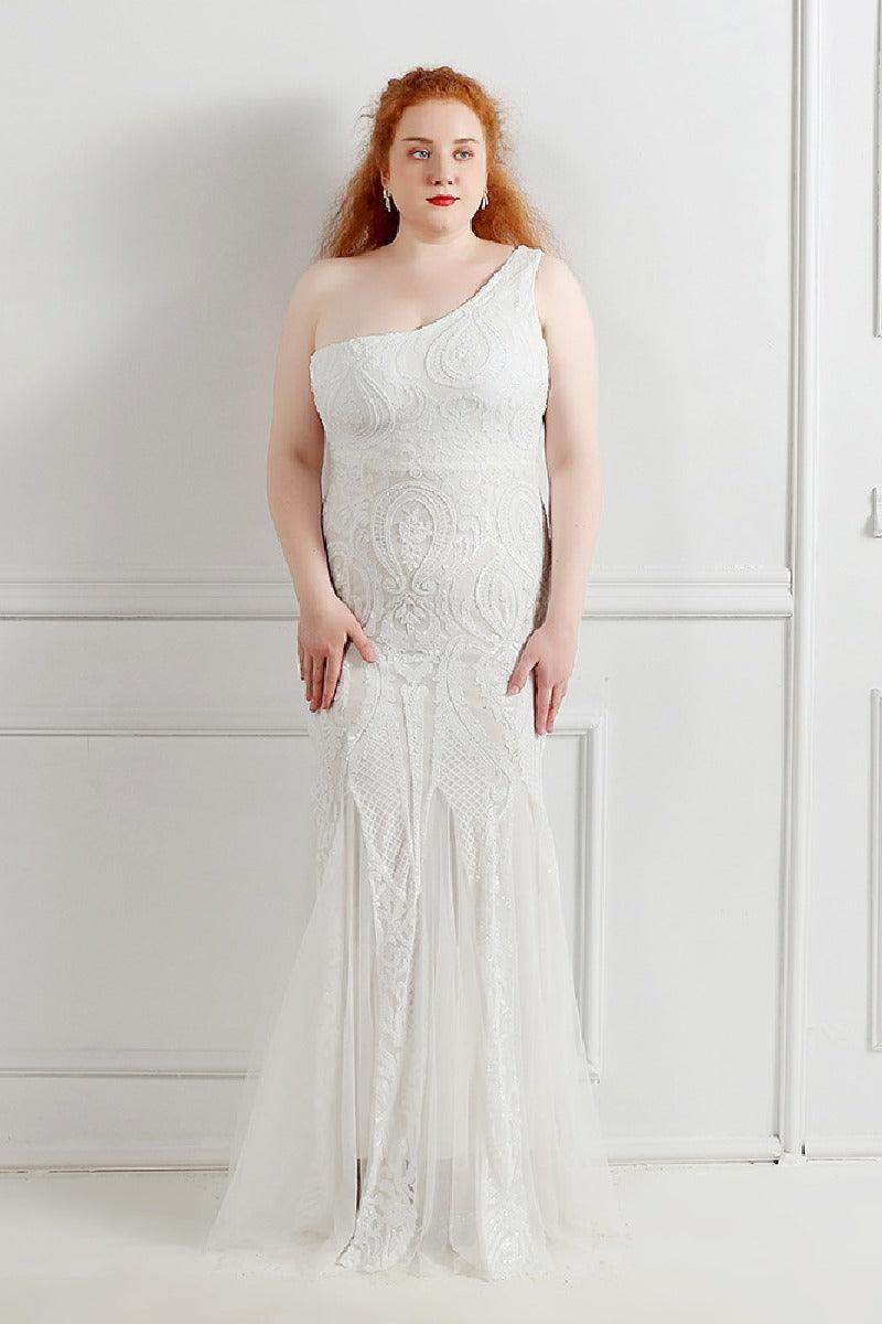 Trumpet-Mermaid Floor Length Evening Dress 647051337472 - COCOMELODY